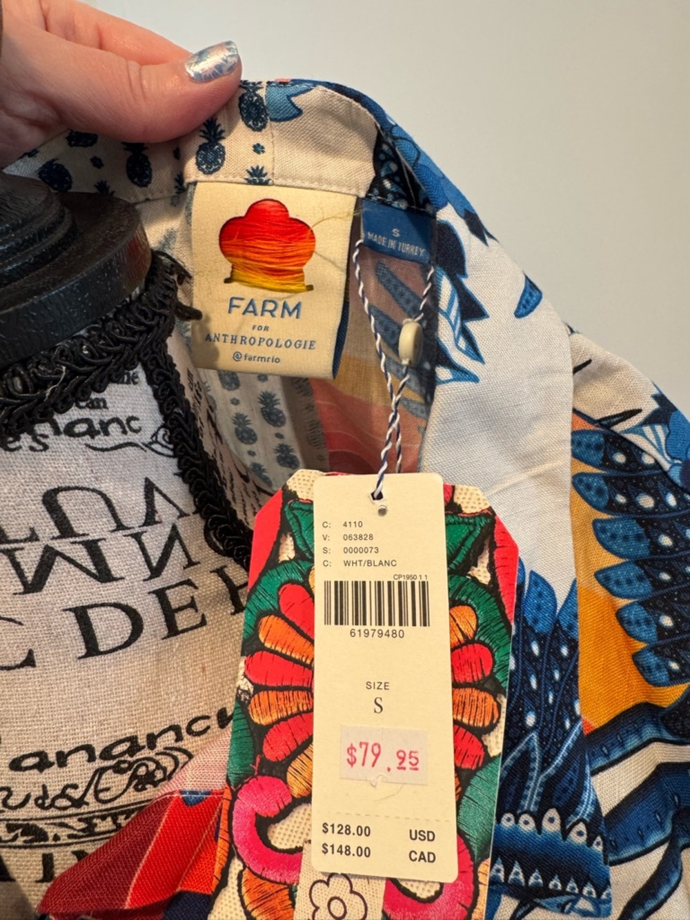 Farm Rio Button-Down Top - Picture 9 of 9